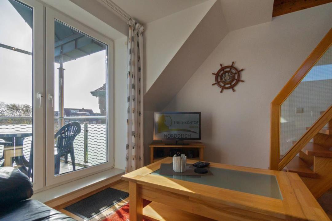 Ferienwohnung-Noerddiek-Strandnaehe-Meerblick Norddeich  Bagian luar foto